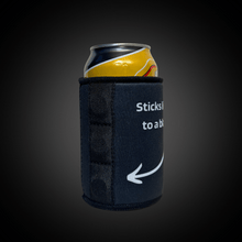 Load image into Gallery viewer, "Sticks Like Sh*t To A Blanket" Magnetic Stubby Cooler